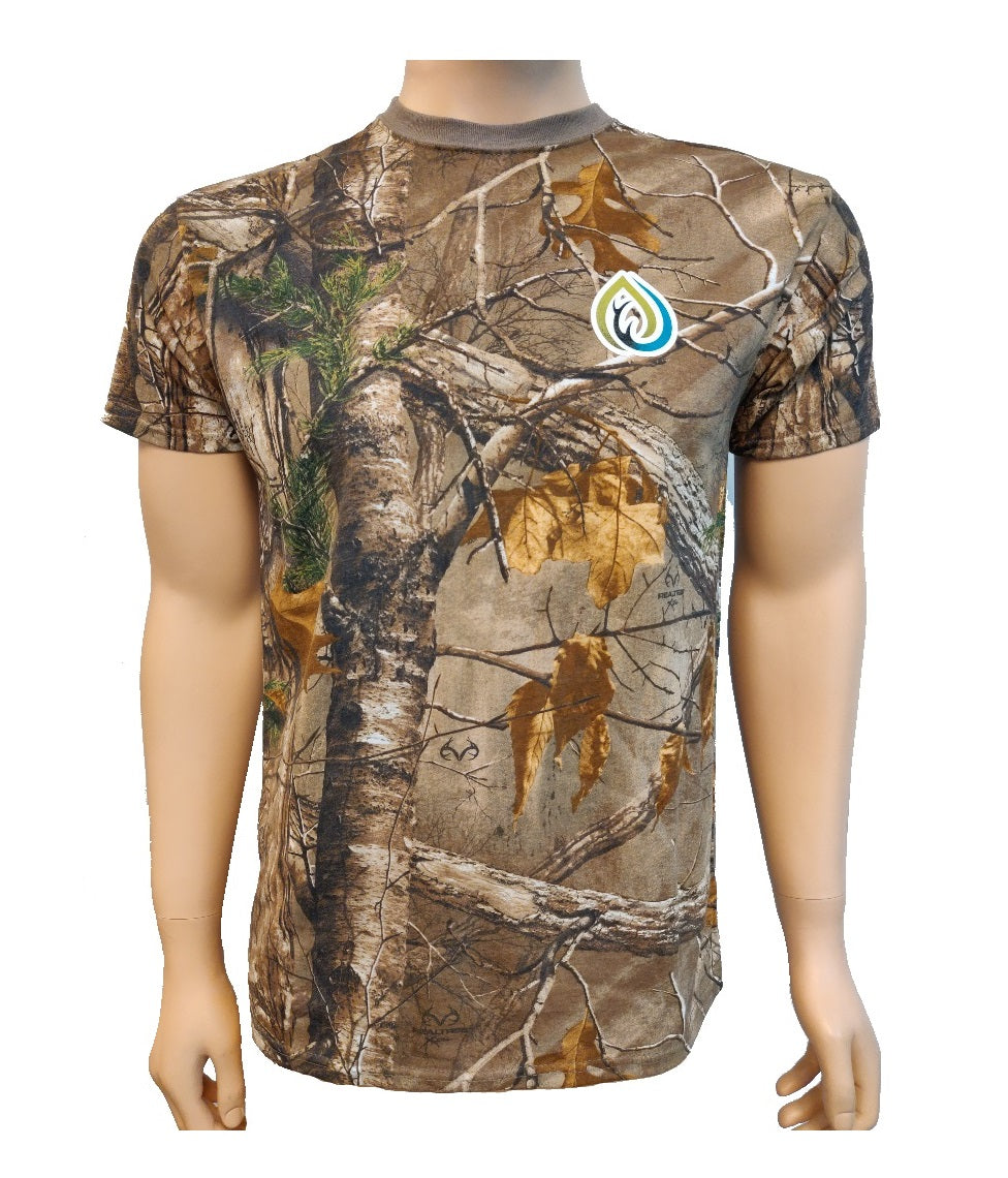 hanes,-t-shirt-camo-nature-chasse-et-pà£šche-'15763