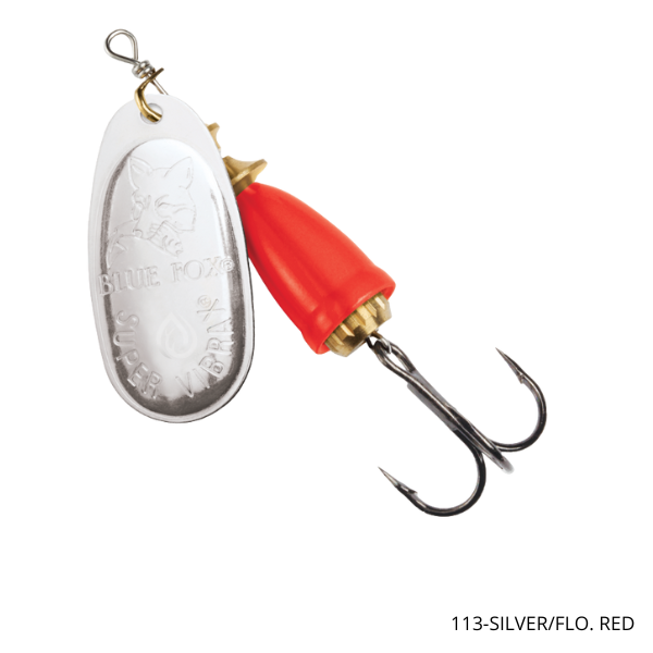 Cuiller Tournante Vibrax Original Blue Fox – N°4, 10g, Pour Pêche Sportive