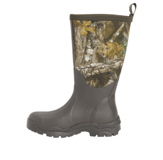 Bottes De Chasse Imperméables Et Chaudes En Cuir Homme, Crosshunt 540 Brun - Brun ébène, Noir